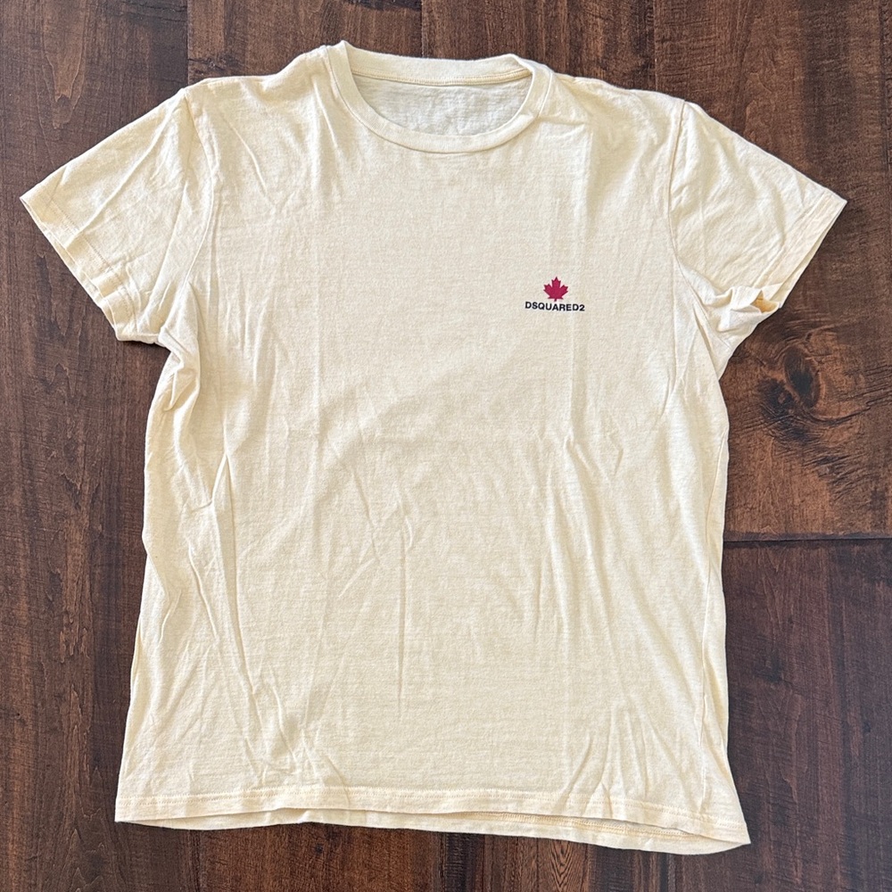 DSQUARED2 Off-White Short Sleeve Tee